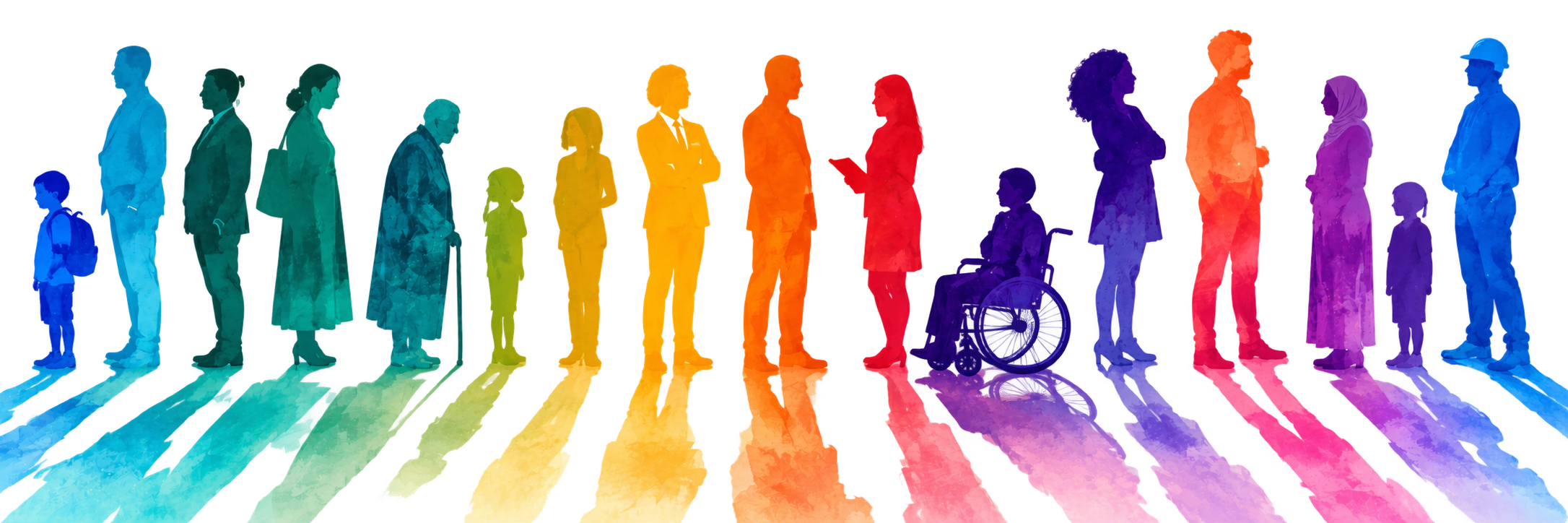 People from different walks of life